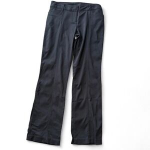 Y2K Black Express Stretch Low Rise Straight‎ Leg Pants, Women's Size 7/8R